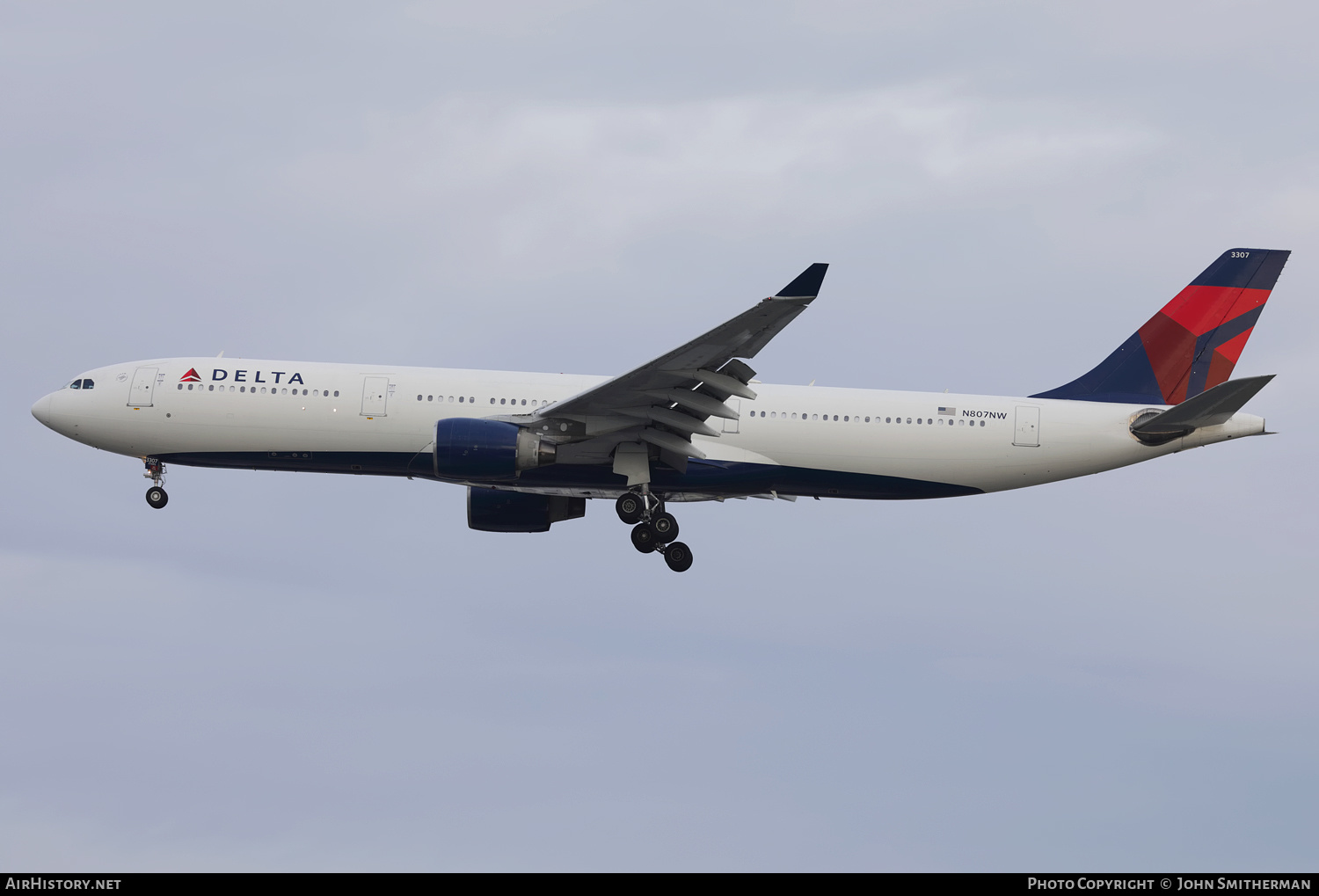 Aircraft Photo of N807NW | Airbus A330-323 | Delta Air Lines | AirHistory.net #439143
