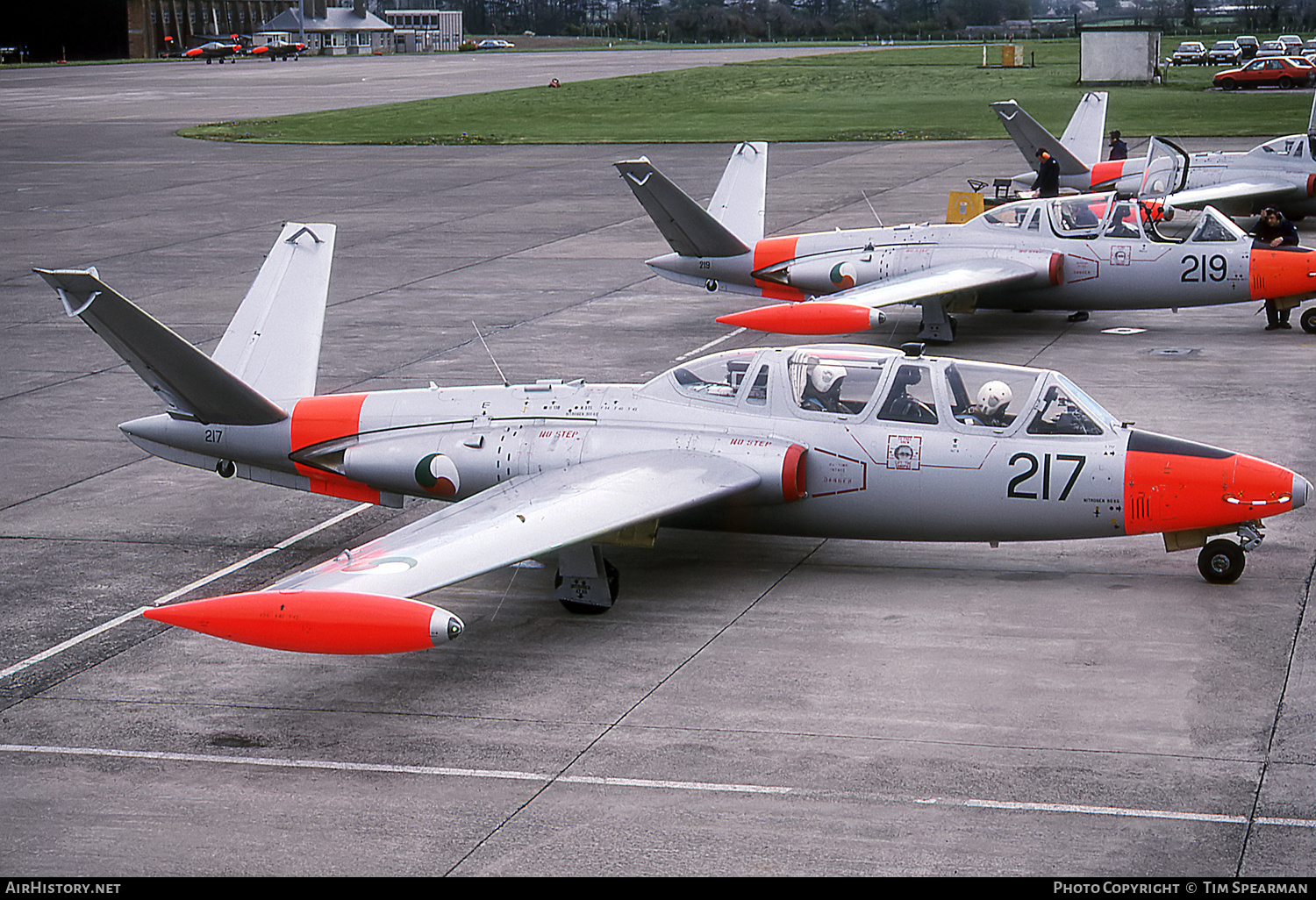 Aircraft Photo of 217 | Fouga CM-170R-2 Magister | Ireland - Air Force | AirHistory.net #439144