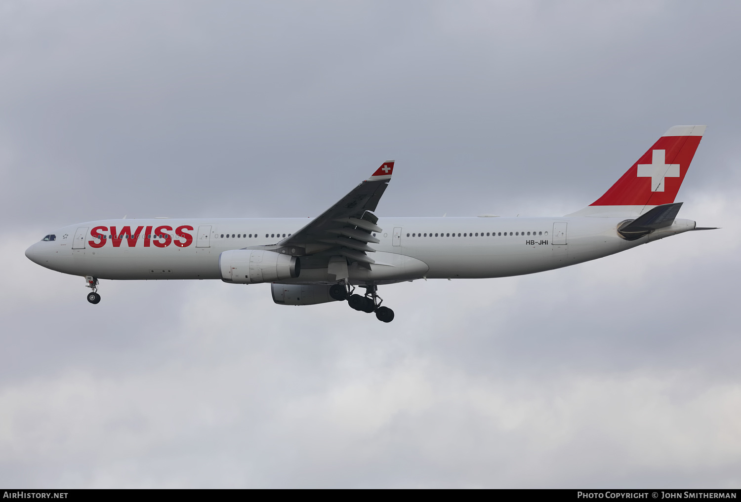 Aircraft Photo of HB-JHI | Airbus A330-343 | Swiss International Air Lines | AirHistory.net #439148