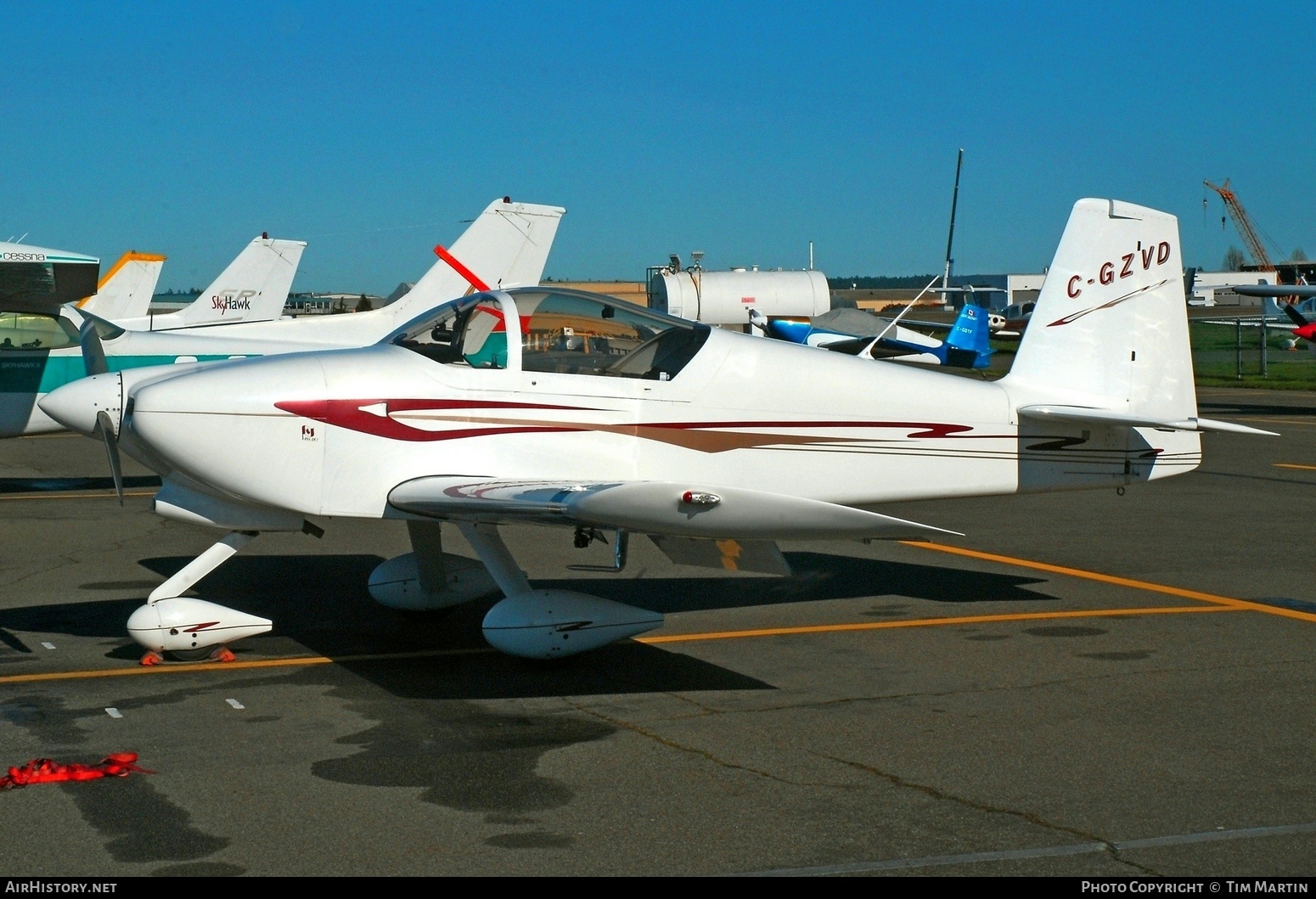 Aircraft Photo of C-GZVD | Van's RV-6A | AirHistory.net #439169