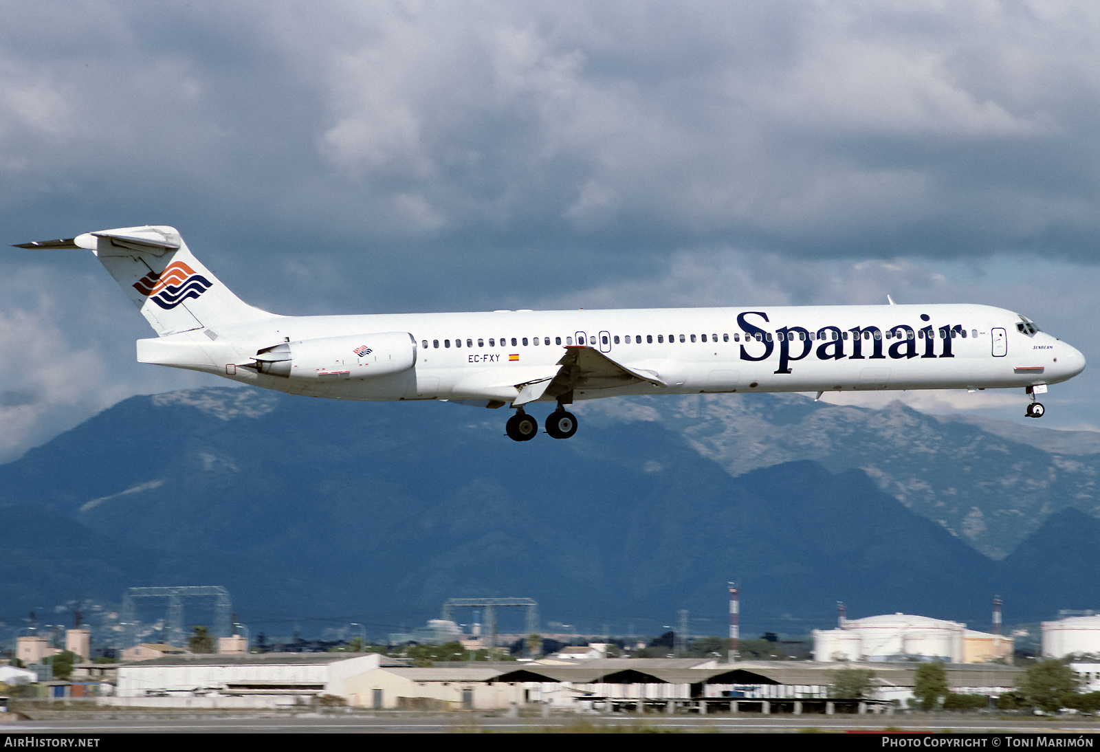 Aircraft Photo of EC-FXY | McDonnell Douglas MD-83 (DC-9-83) | Spanair | AirHistory.net #439178