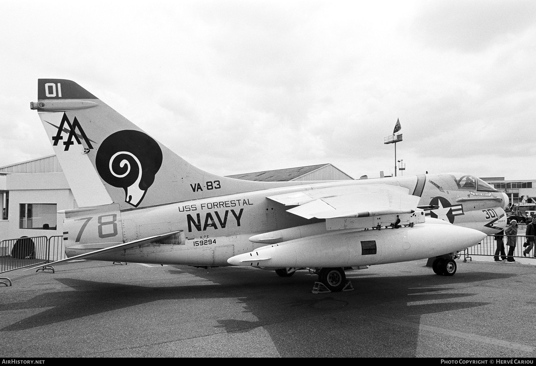 Aircraft Photo of 159294 | LTV A-7E Corsair II | USA - Navy | AirHistory.net #439179