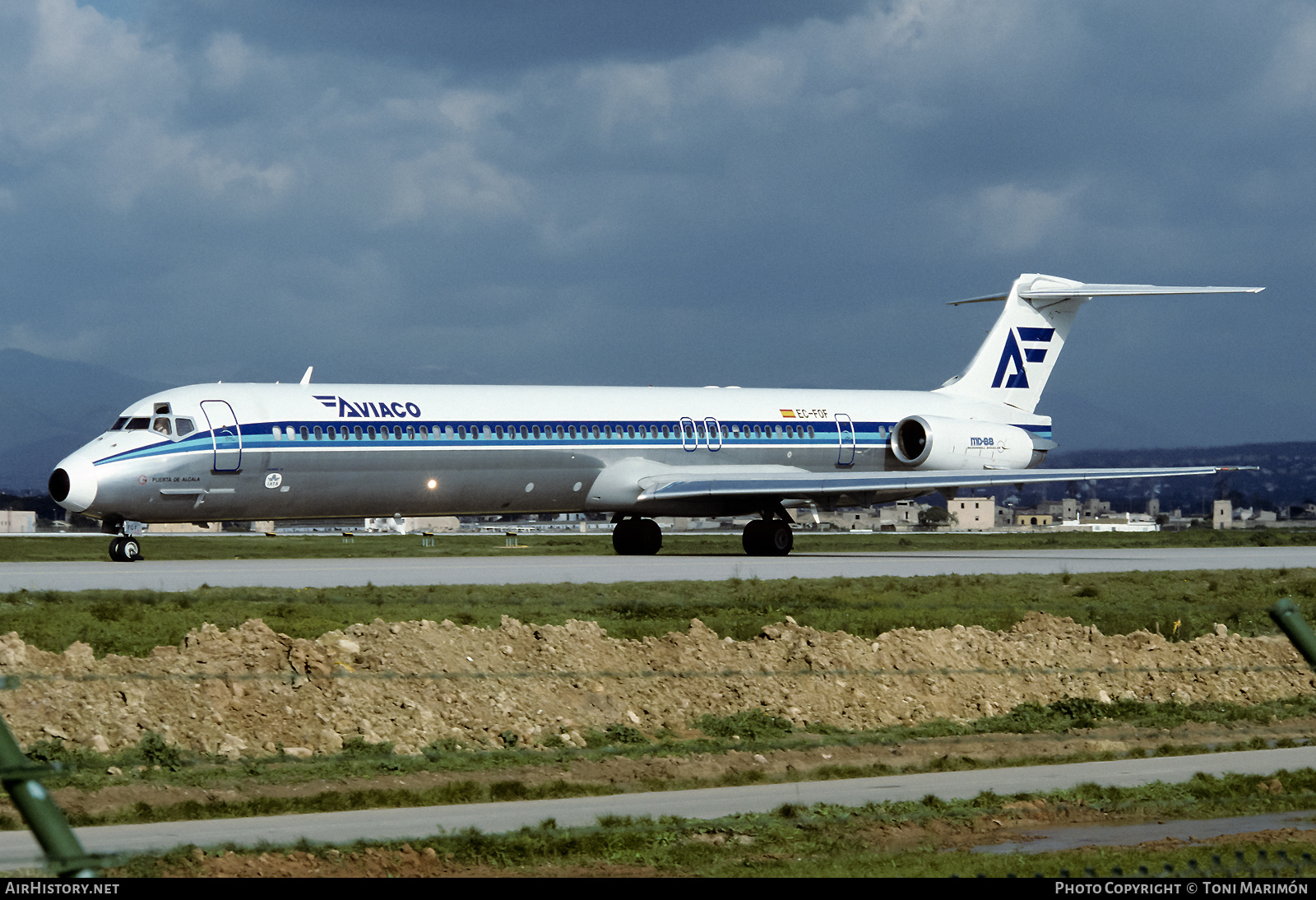 Aircraft Photo of EC-FOF | McDonnell Douglas MD-88 | Aviaco | AirHistory.net #439183