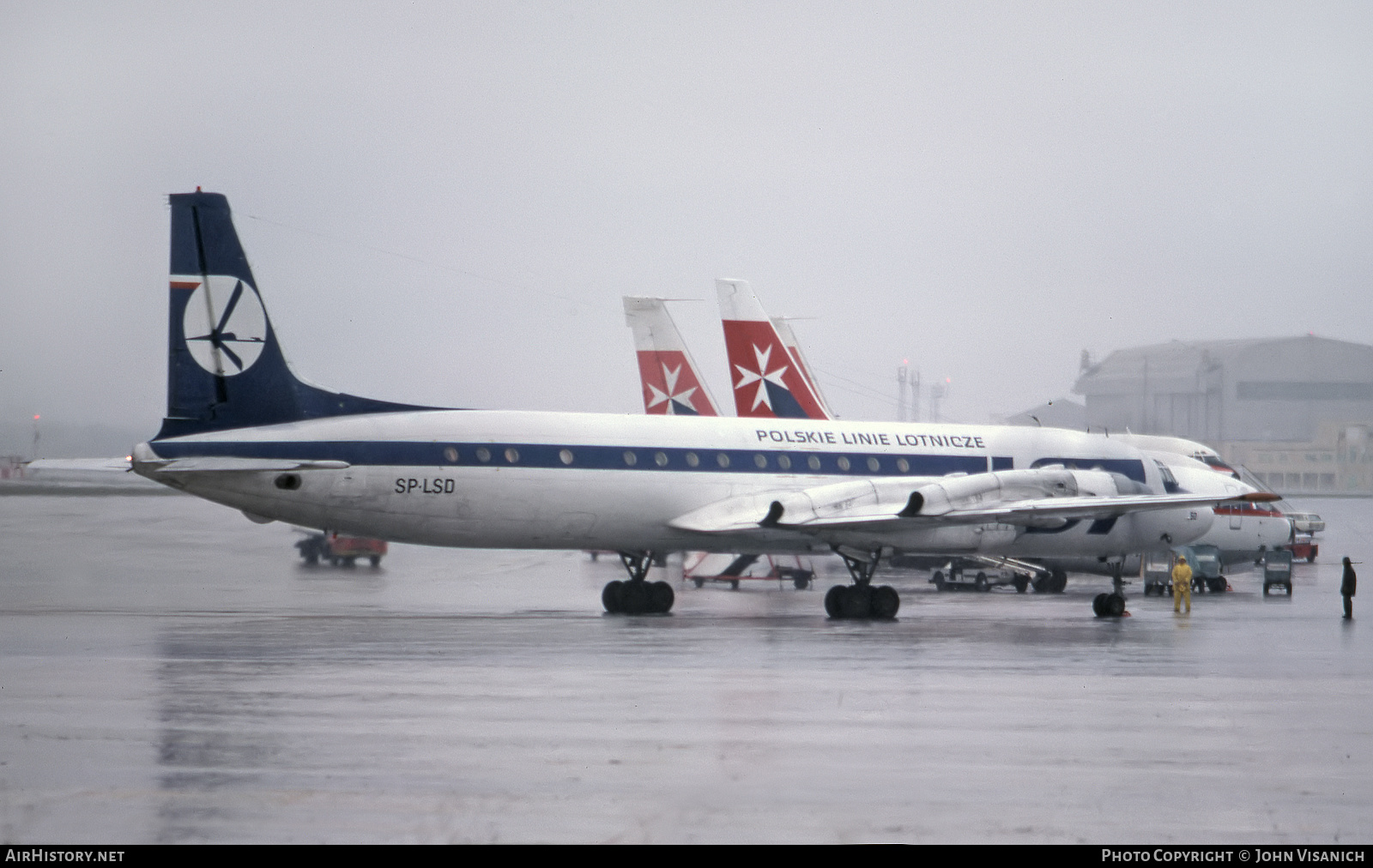 Aircraft Photo of SP-LSD | Ilyushin Il-18V | LOT Polish Airlines - Polskie Linie Lotnicze | AirHistory.net #439196