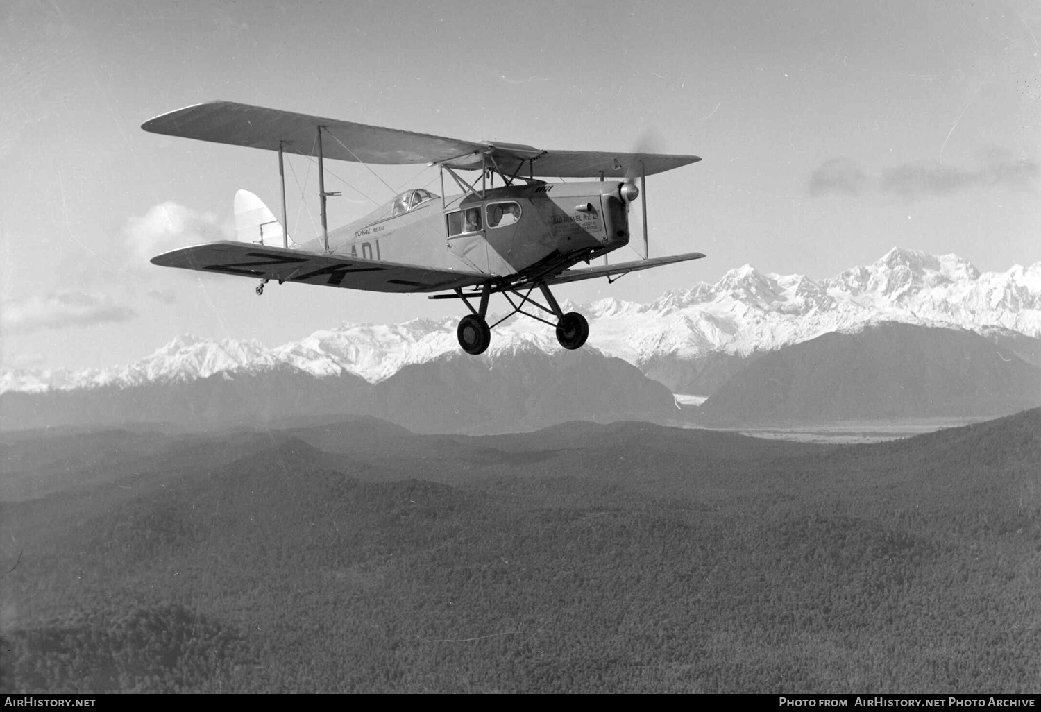 Aircraft Photo of ZK-ADI | De Havilland D.H. 83 Fox Moth | Air Travel NZ | AirHistory.net #439202