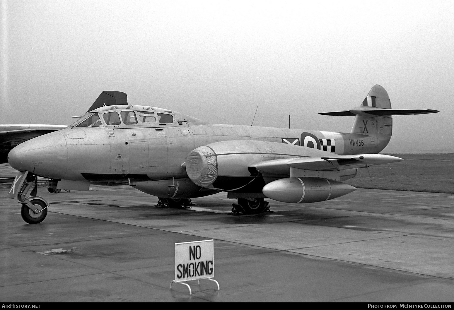 Aircraft Photo of VW456 | Gloster Meteor T7 | UK - Air Force | AirHistory.net #439213