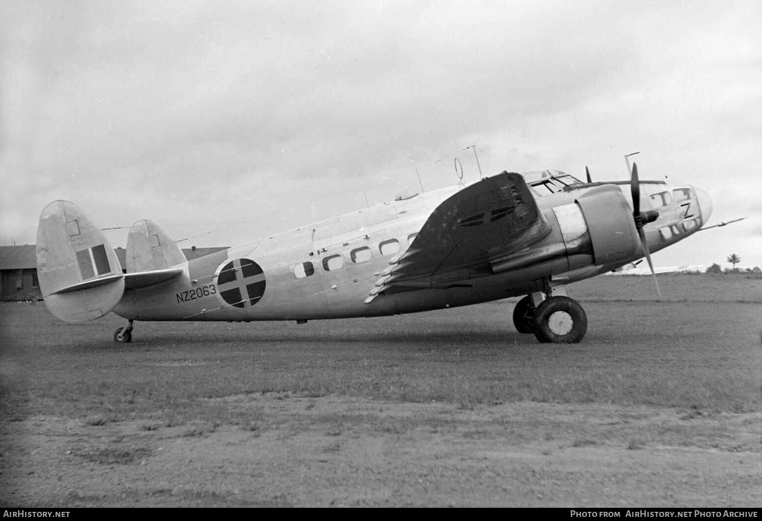 Aircraft Photo of NZ2063 | Lockheed 414 Hudson Mk.IIIA | New Zealand - Air Force | AirHistory.net #439219