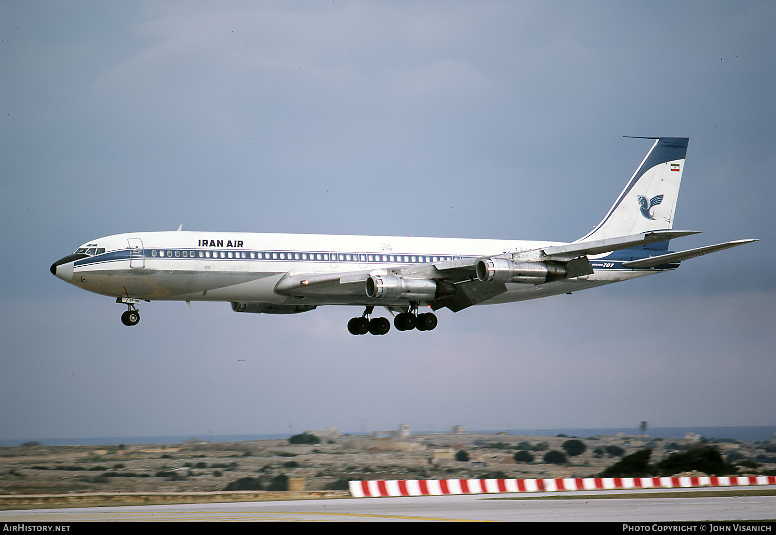 Aircraft Photo of EP-IRK | Boeing 707-321C | Iran Air | AirHistory.net #439221