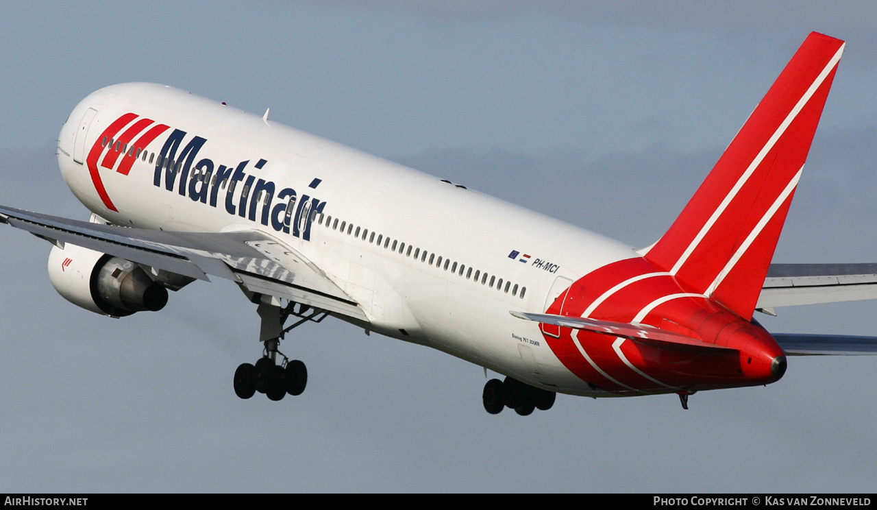 Aircraft Photo of PH-MCI | Boeing 767-31A/ER | Martinair | AirHistory.net #439222