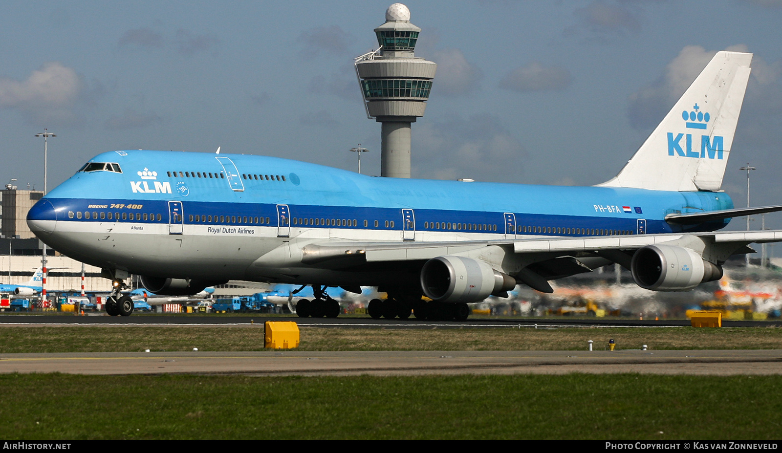 Aircraft Photo of PH-BFA | Boeing 747-406 | KLM - Royal Dutch Airlines | AirHistory.net #439223