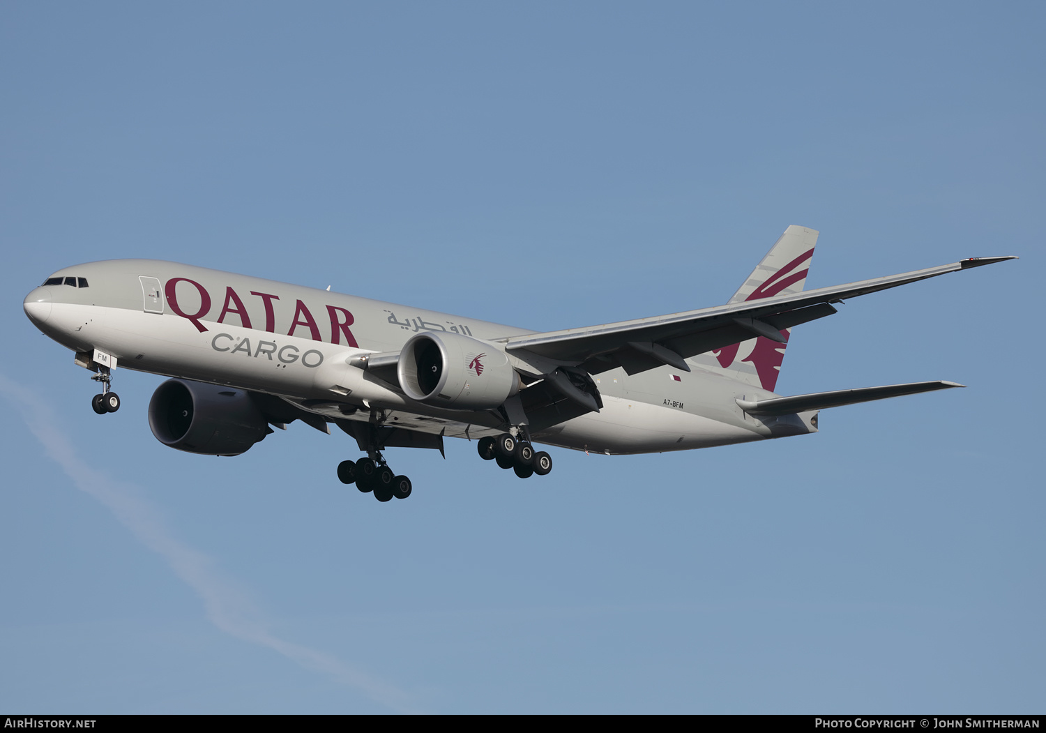 Aircraft Photo of A7-BFM | Boeing 777-F | Qatar Airways Cargo | AirHistory.net #439229