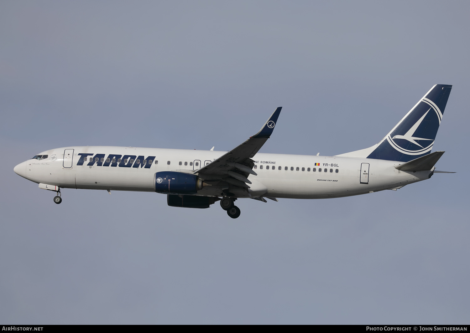 Aircraft Photo of YR-BGL | Boeing 737-8H6 | TAROM - Transporturile Aeriene Române | AirHistory.net #439230