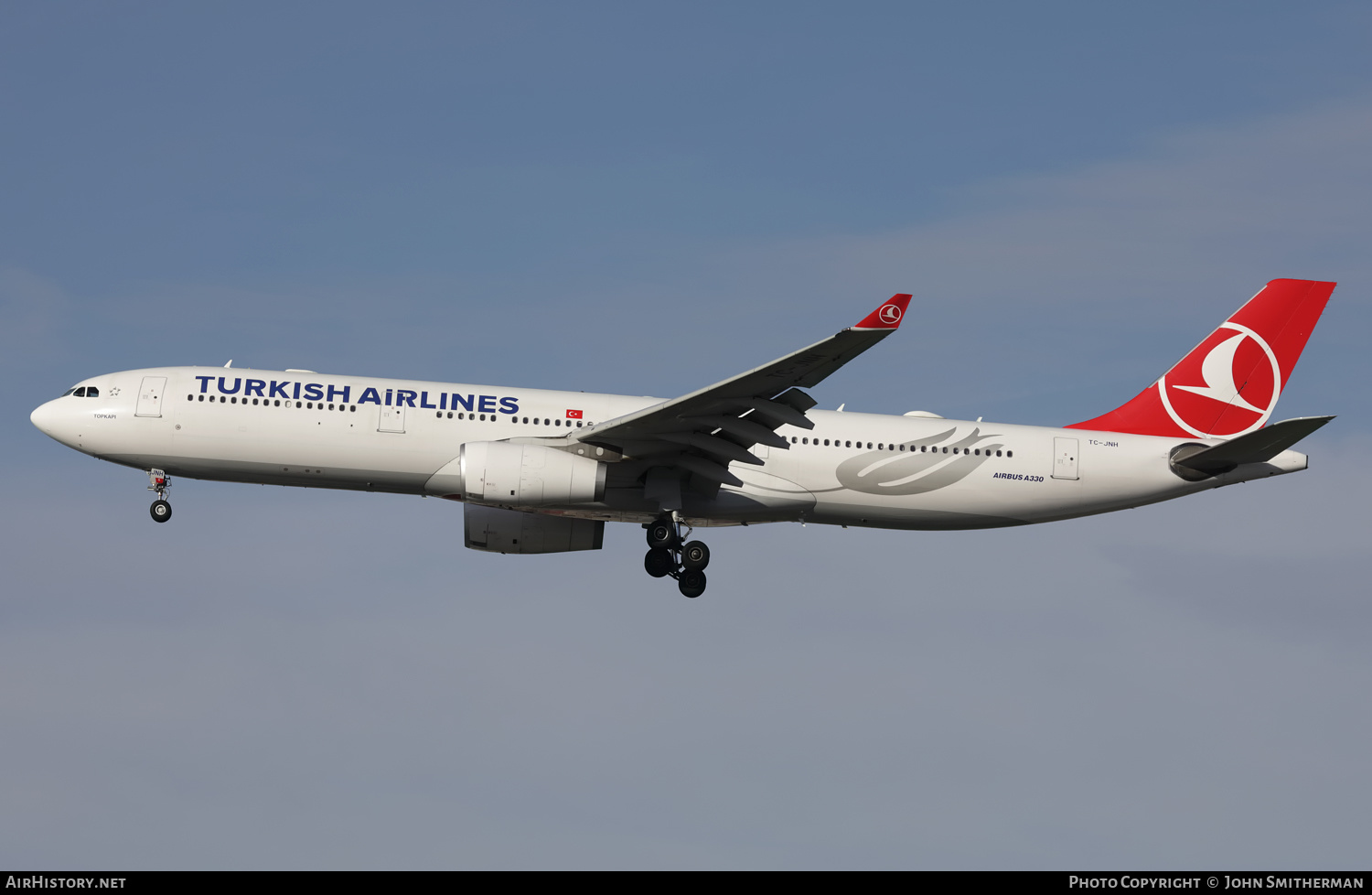 Aircraft Photo of TC-JNH | Airbus A330-343 | Turkish Airlines | AirHistory.net #439239