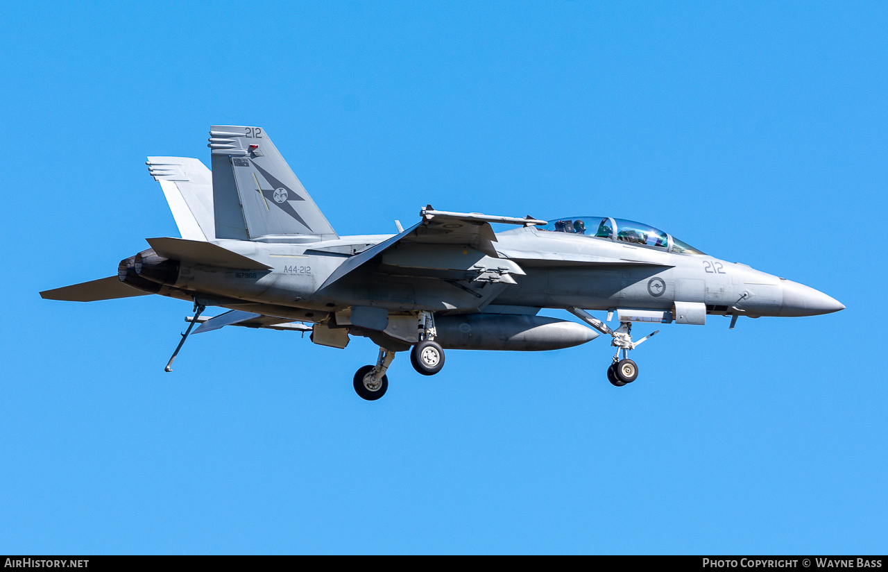 Aircraft Photo of A44-212 | Boeing F/A-18F Super Hornet | Australia - Air Force | AirHistory.net #439259