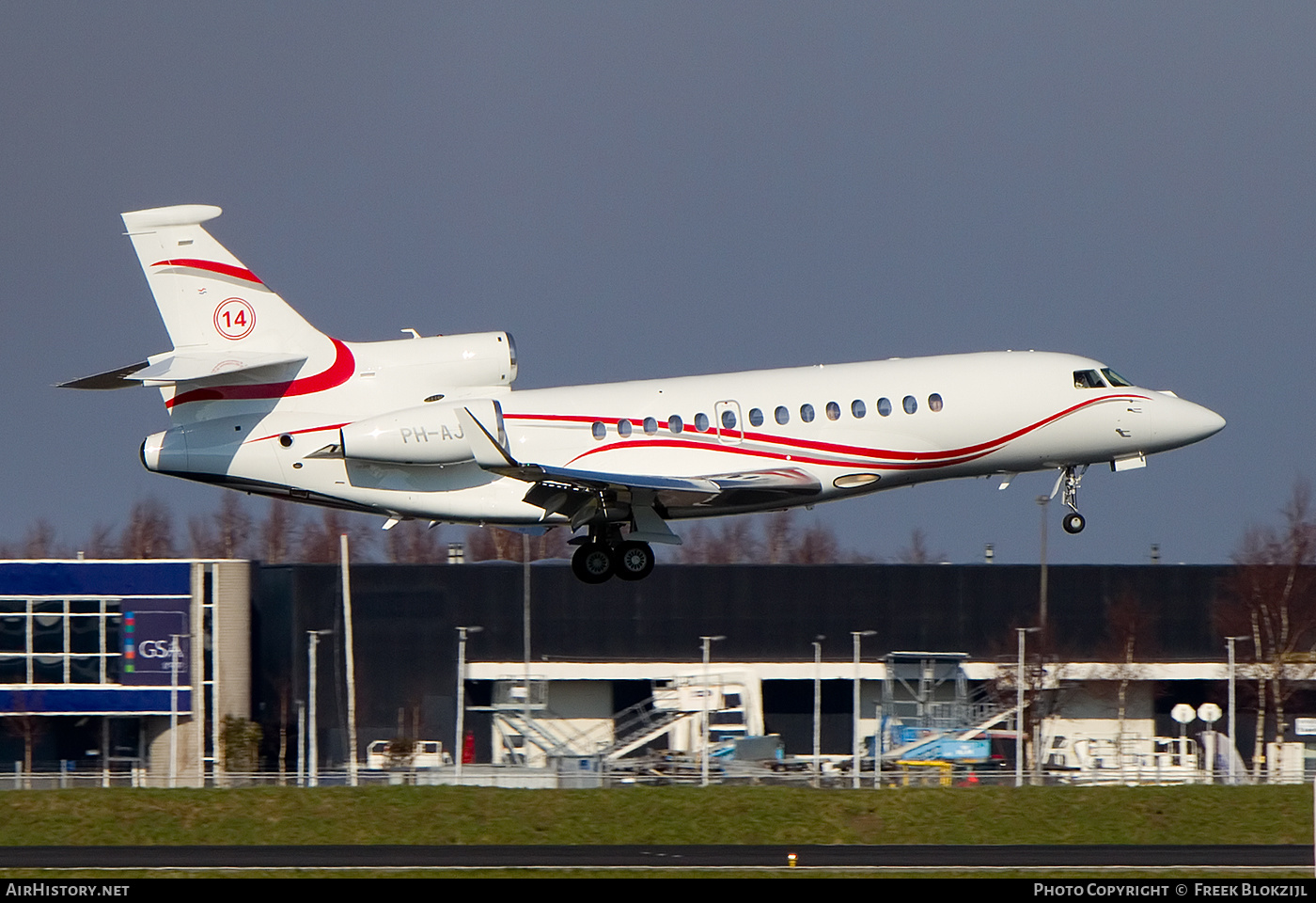 Aircraft Photo of PH-AJX | Dassault Falcon 7X | AirHistory.net #439263