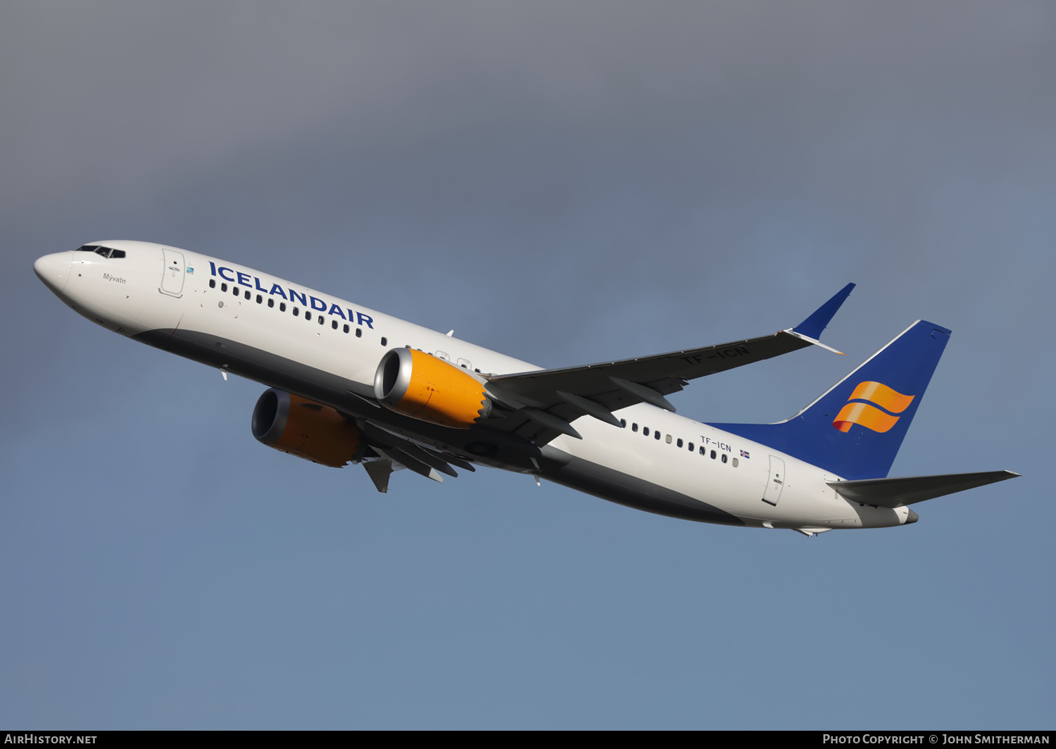 Aircraft Photo of TF-ICN | Boeing 737-8 Max 8 | Icelandair | AirHistory.net #439267