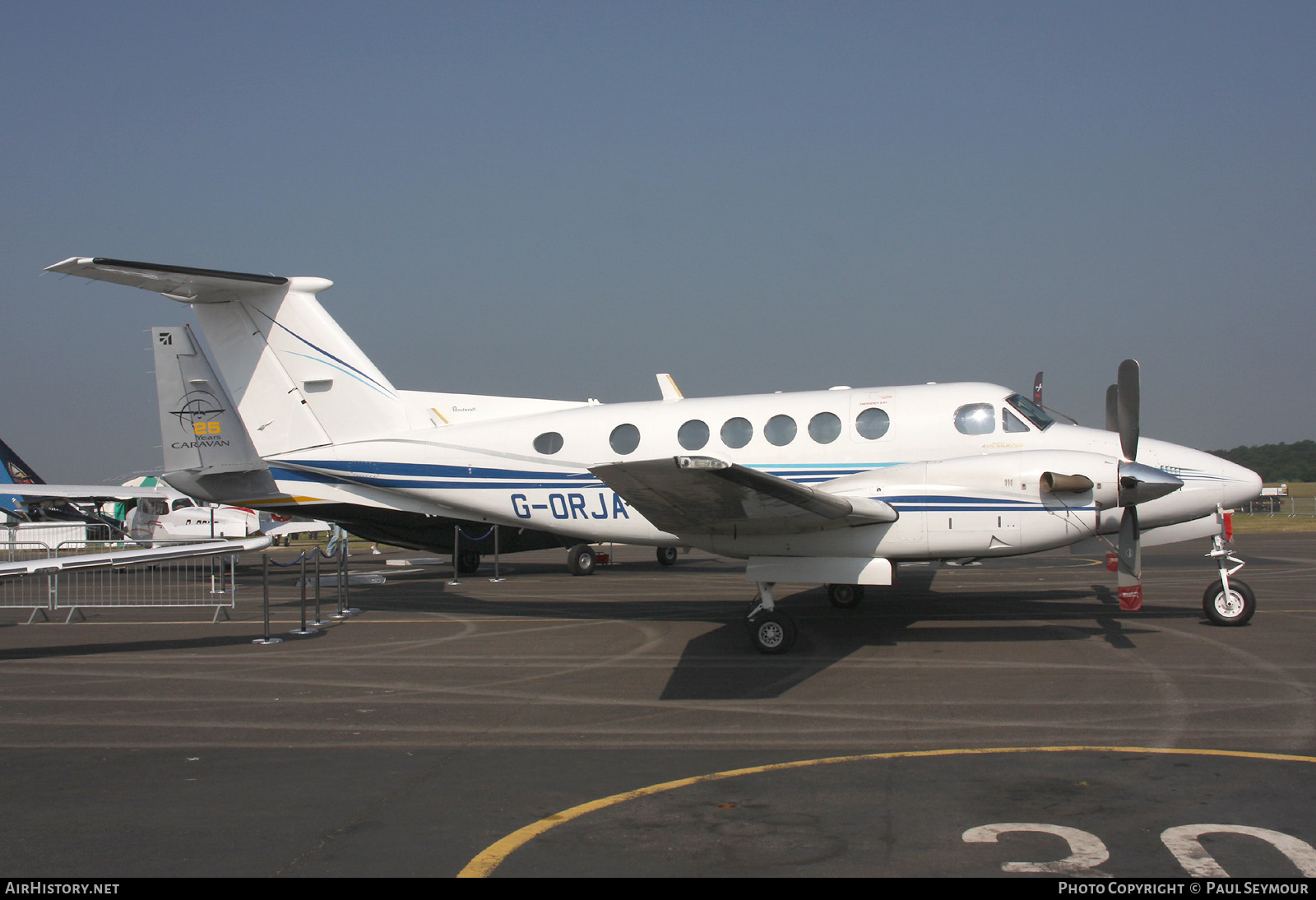 Aircraft Photo of G-ORJA | Raytheon B200 King Air | AirHistory.net #439269