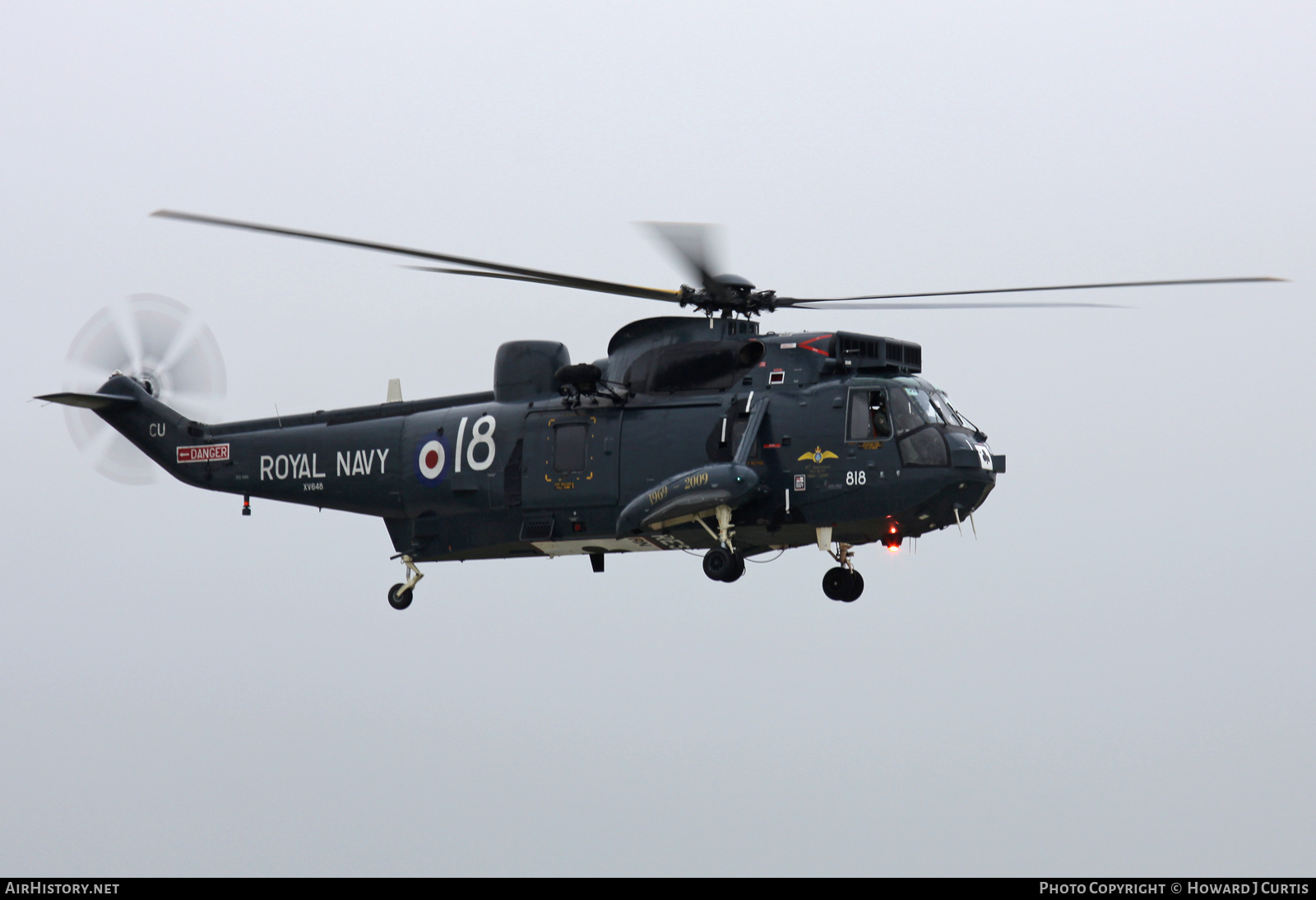 Aircraft Photo of XV648 | Westland WS-61 Sea King HAS6 | UK - Navy | AirHistory.net #439270