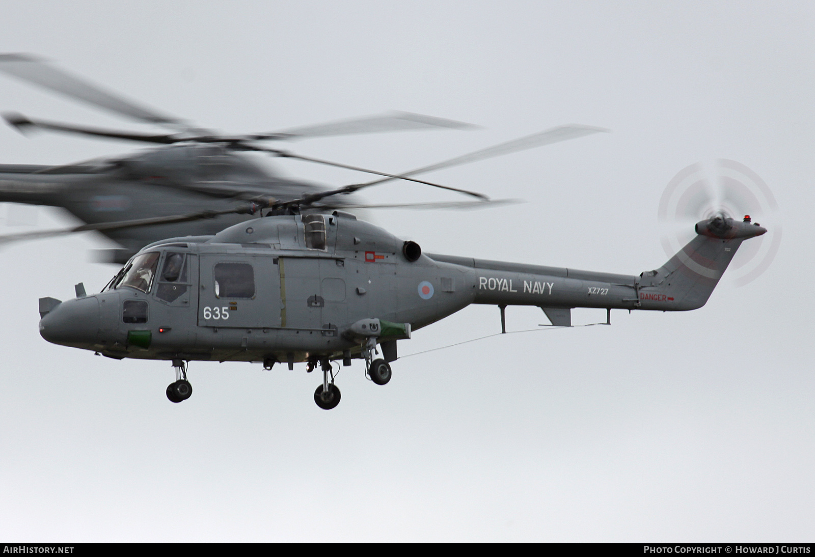 Aircraft Photo of XZ727 | Westland WG-13 Lynx HAS3S | UK - Navy | AirHistory.net #439287