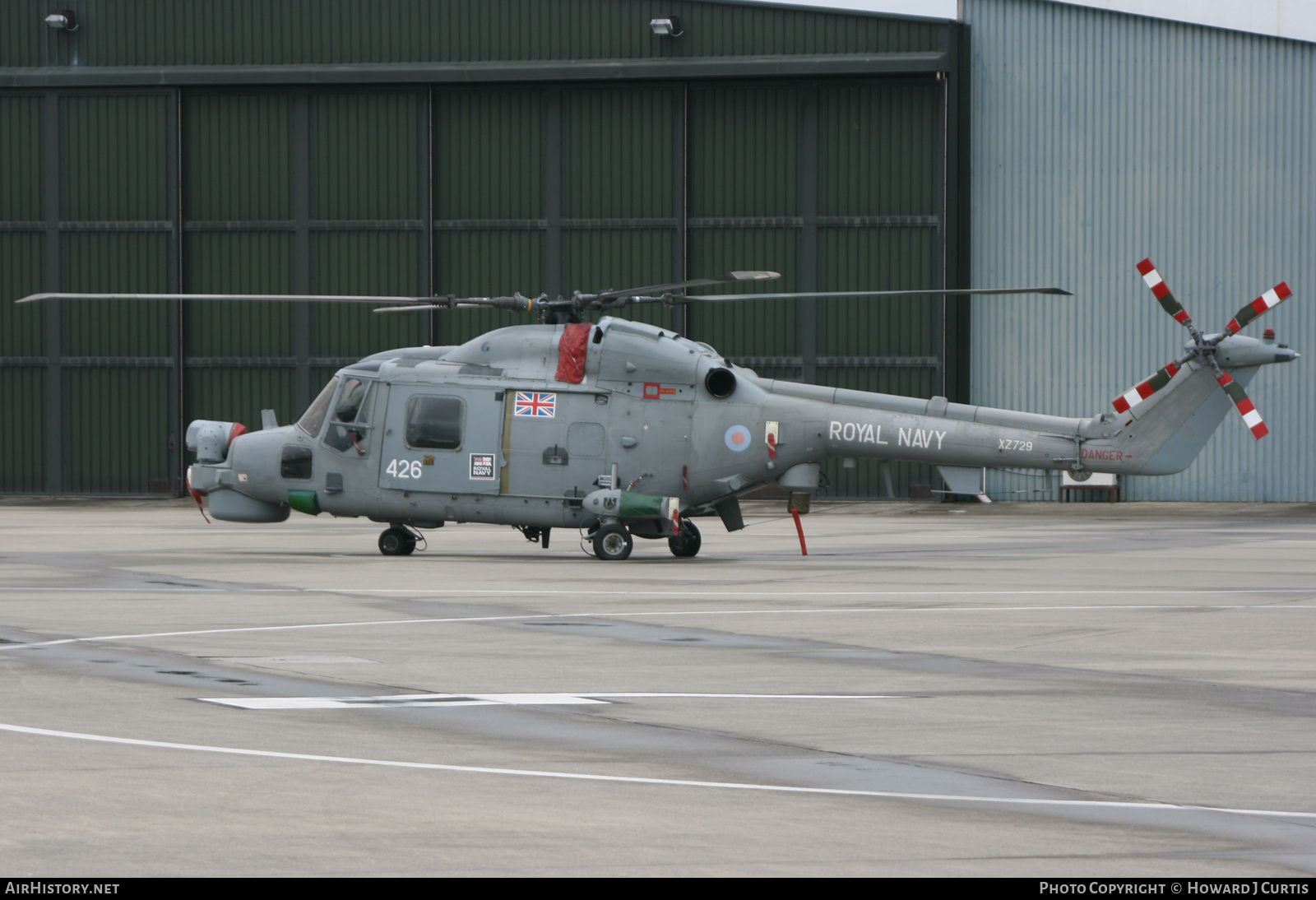 Aircraft Photo of XZ729 | Westland WG-13 Lynx HMA8 | UK - Navy | AirHistory.net #439295