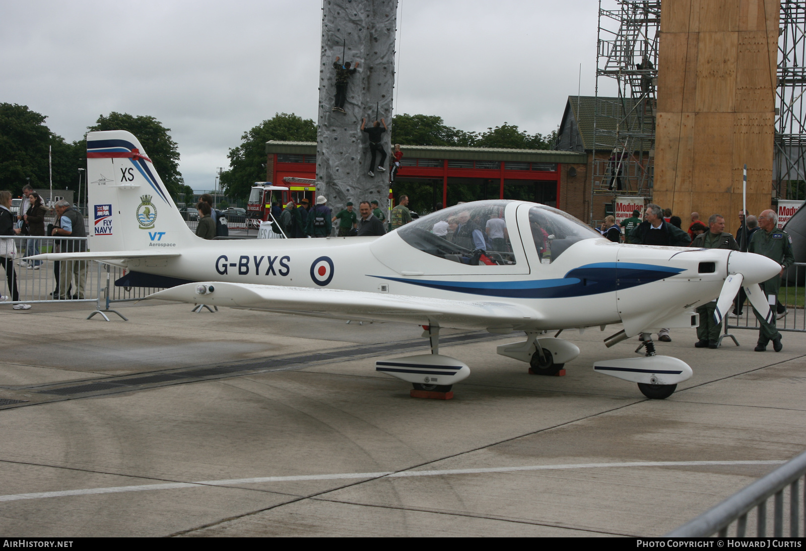 Aircraft Photo of G-BYXS | Grob G-115E Tutor | UK - Navy | AirHistory.net #439299