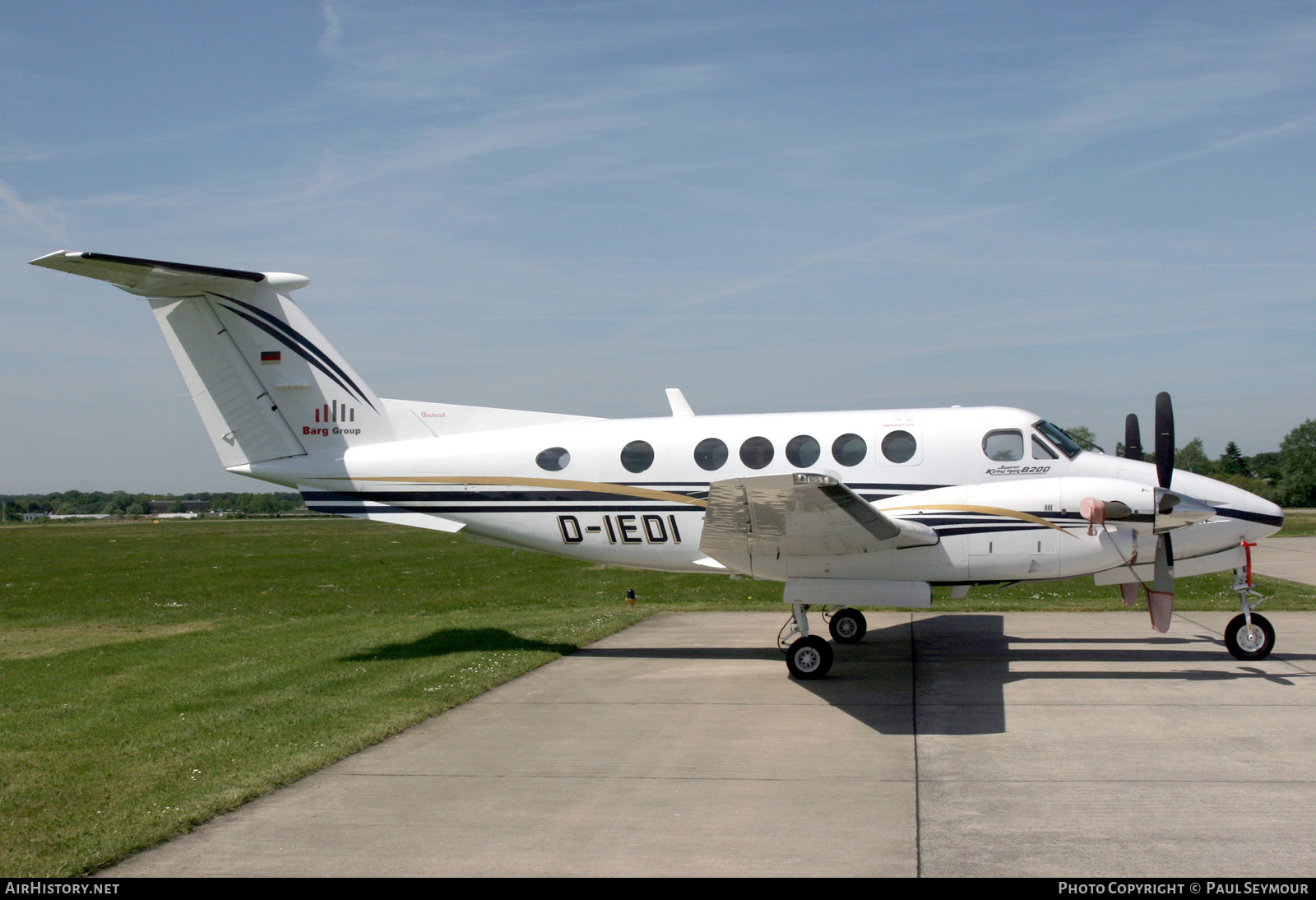 Aircraft Photo of D-IEDI | Raytheon B200 King Air | Barg Group | AirHistory.net #439309