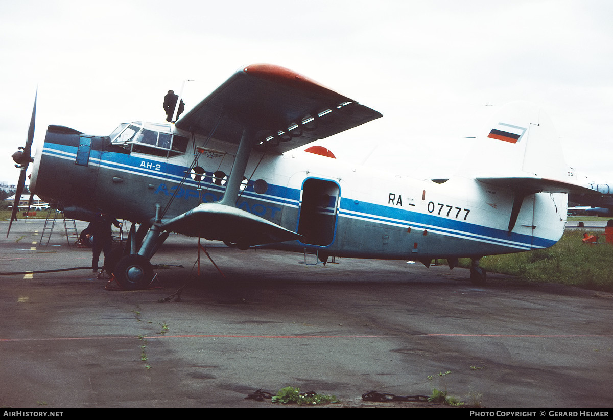 Aircraft Photo of RA-07777 | Antonov An-2TP | Aeroflot | AirHistory.net #439329