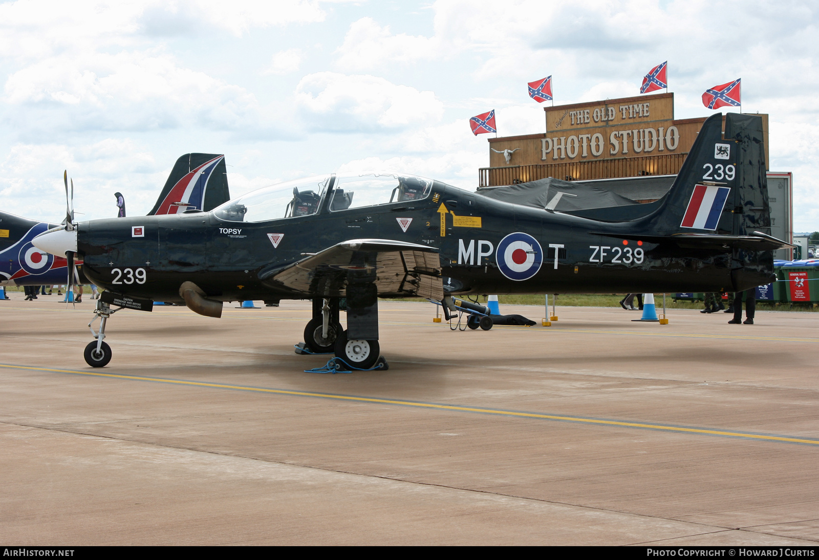Aircraft Photo of ZF239 | Short S-312 Tucano T1 | UK - Air Force | AirHistory.net #439331