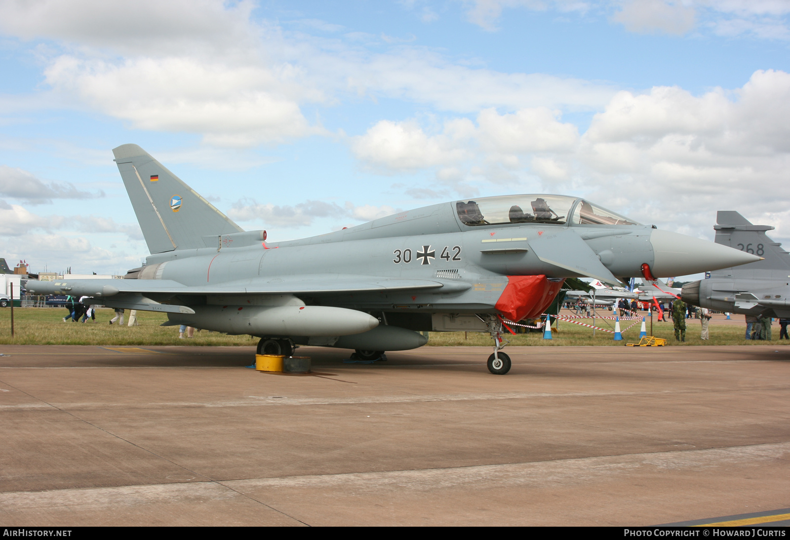 Aircraft Photo of 3042 | Eurofighter EF-2000 Typhoon T | Germany - Air Force | AirHistory.net #439333