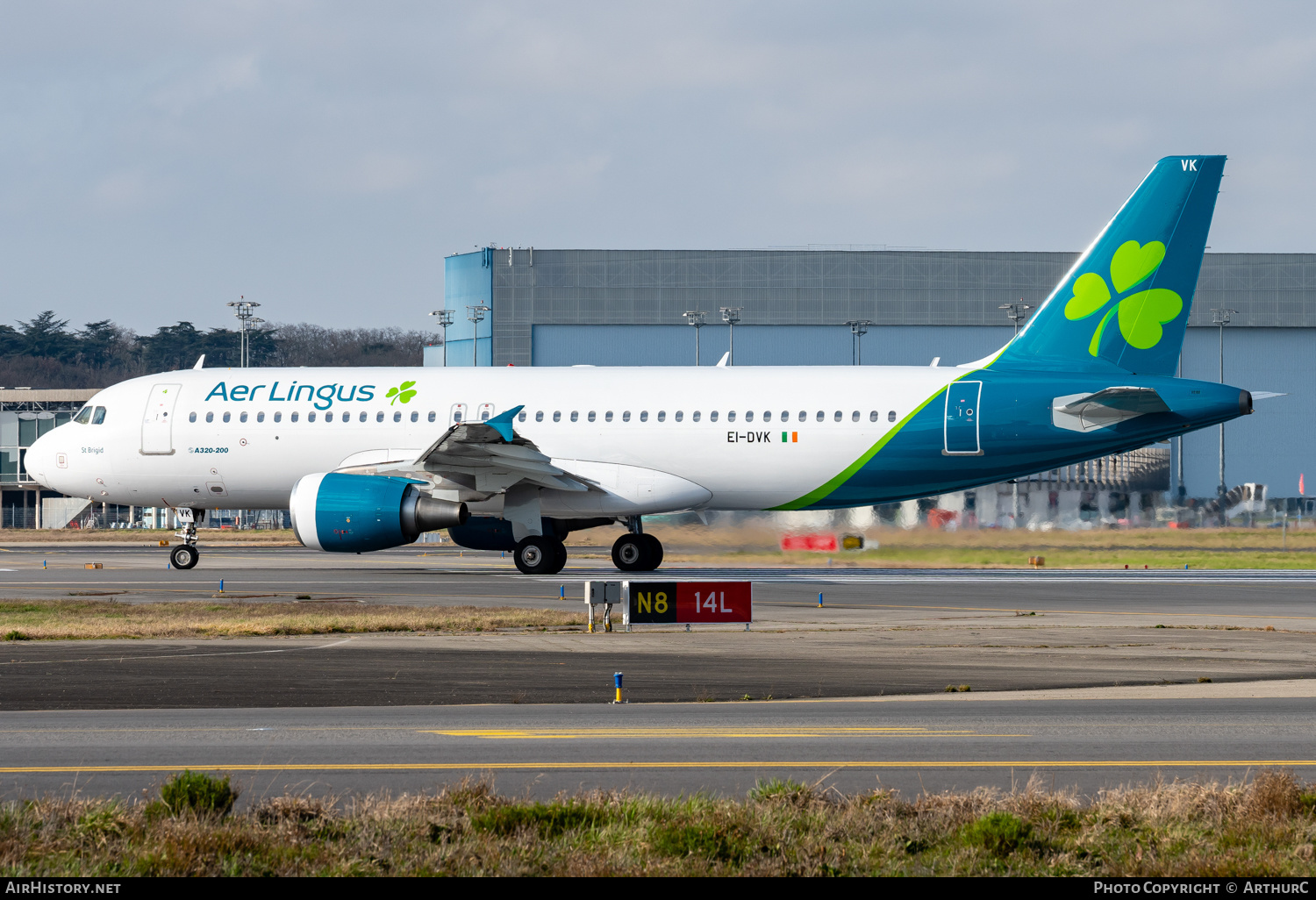 Aircraft Photo of EI-DVK | Airbus A320-214 | Aer Lingus | AirHistory.net #439334