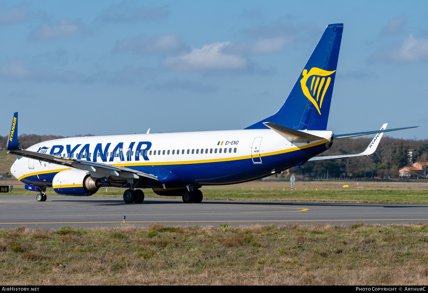 Aircraft Photo of EI-ENO | Boeing 737-8AS | Ryanair | AirHistory.net #439340
