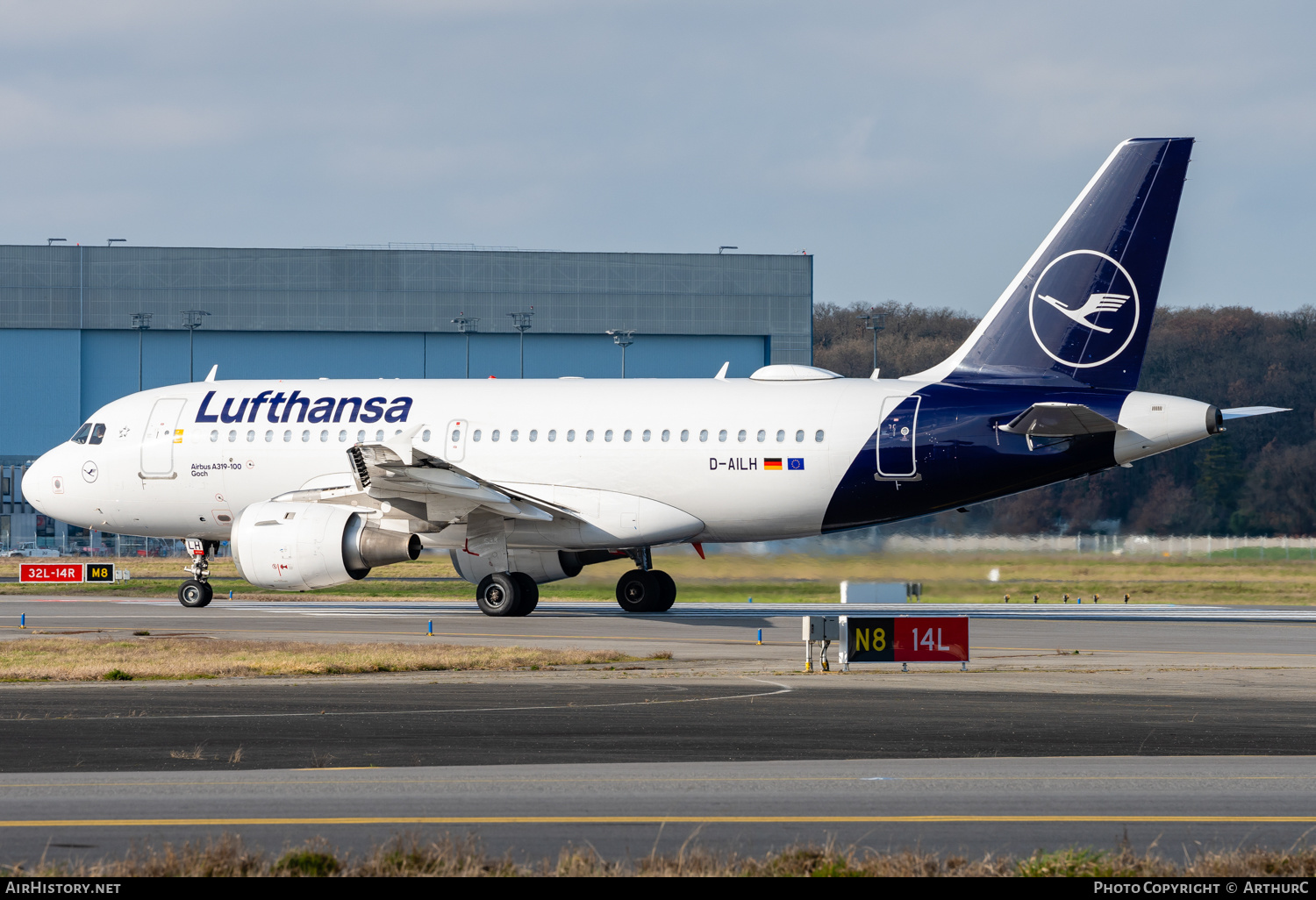 Aircraft Photo of D-AILH | Airbus A319-114 | Lufthansa | AirHistory.net #439341