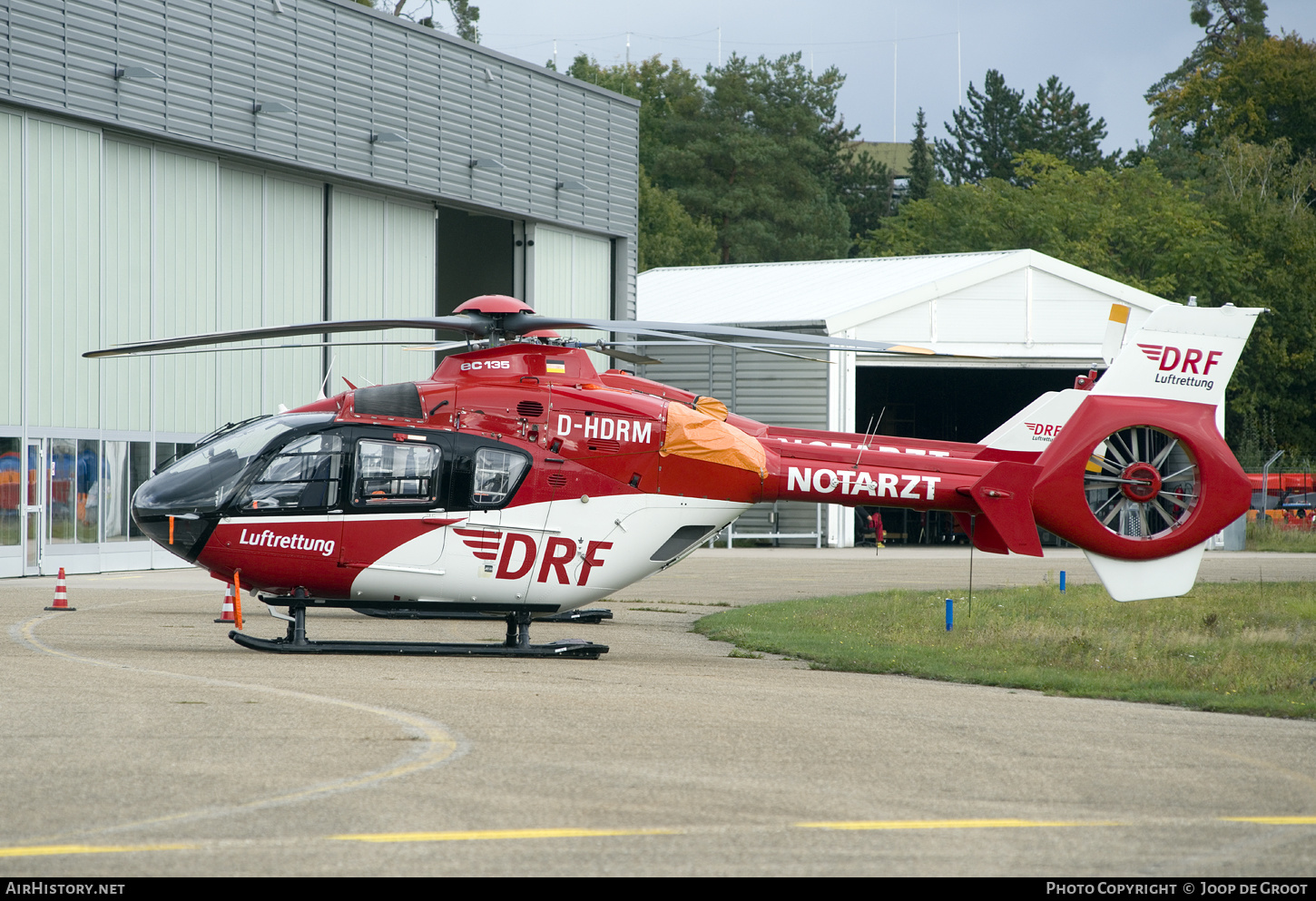 Aircraft Photo of D-HDRM | Eurocopter EC-135P-2 | DRF Luftrettung - German Air Rescue | AirHistory.net #439350