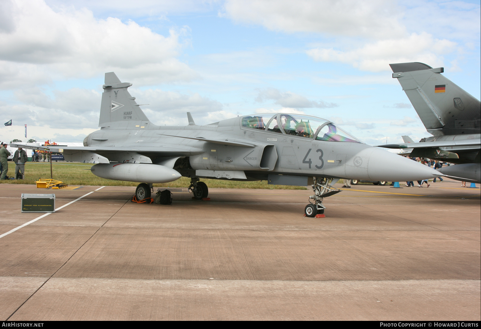 Aircraft Photo of 43 | Saab JAS 39D Gripen | Hungary - Air Force | AirHistory.net #439354