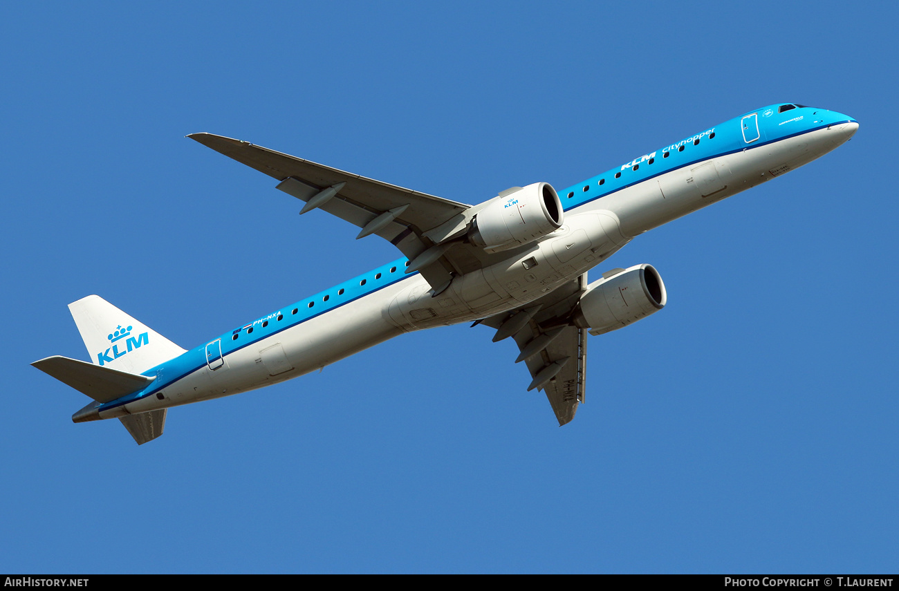 Aircraft Photo of PH-NXA | Embraer 195-E2 (ERJ-190-400) | KLM Cityhopper | AirHistory.net #439370