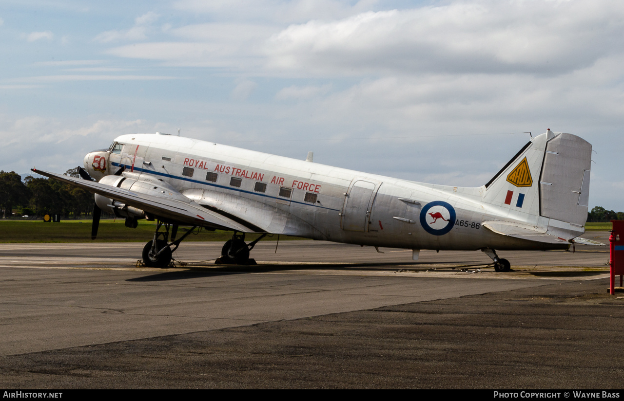 Aircraft Photo of VH-NVD / A65-86 | Douglas C-47B Dakota | Australia - Air Force | AirHistory.net #439375