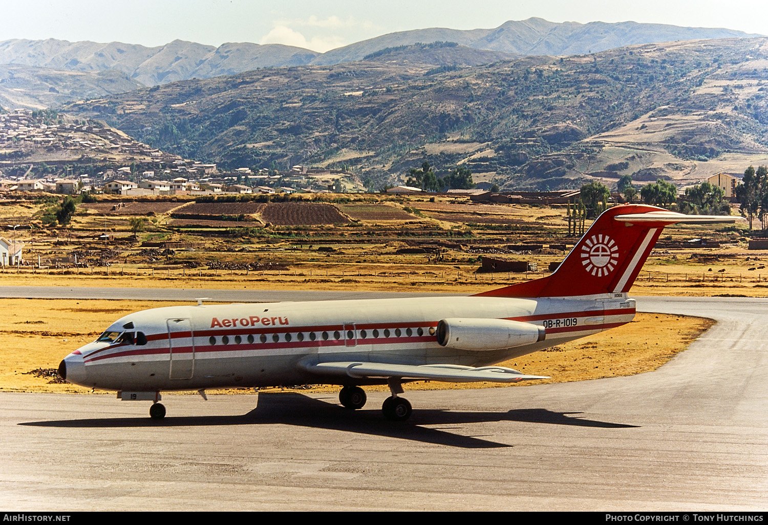 Aircraft Photo of OB-R-1019 | Fokker F28-1000 Fellowship | AeroPeru | AirHistory.net #439377