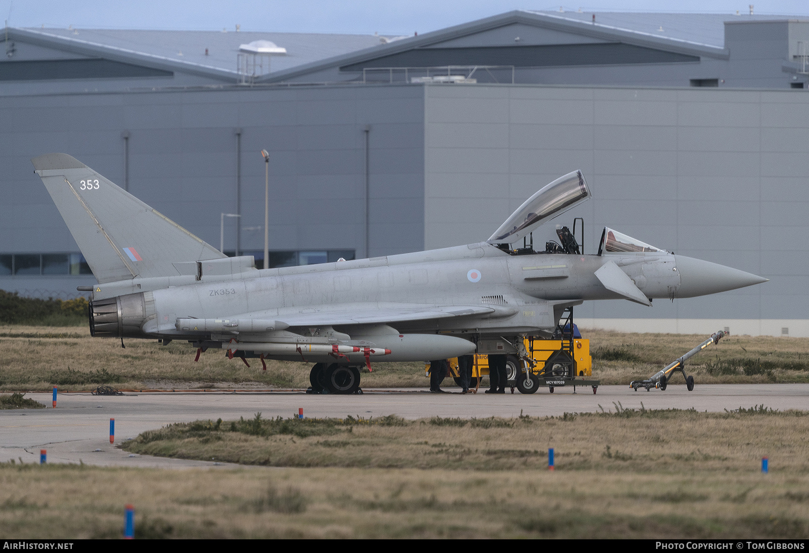 Aircraft Photo of ZK353 | Eurofighter EF-2000 Typhoon FGR4 | UK - Air Force | AirHistory.net #439380