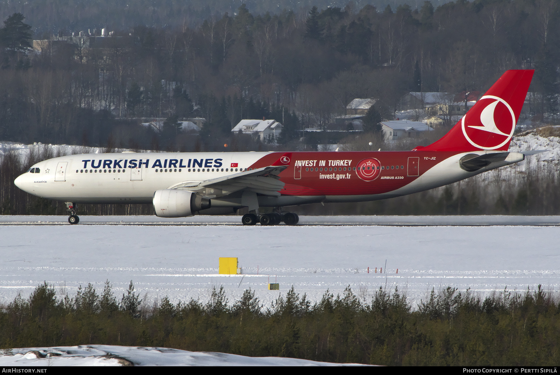 Aircraft Photo of TC-JIZ | Airbus A330-223 | Turkish Airlines | AirHistory.net #439410