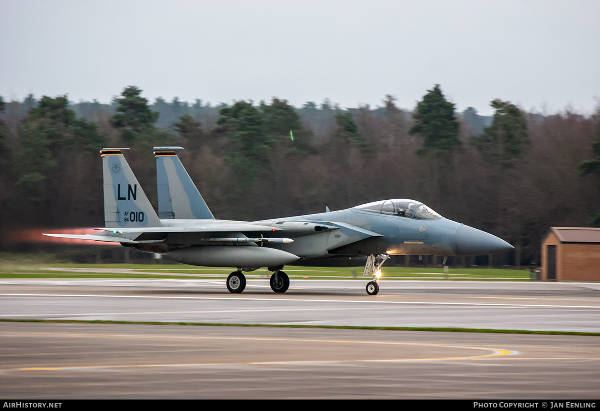 Aircraft Photo of 84-0010 / AF84-010 | McDonnell Douglas F-15C Eagle | USA - Air Force | AirHistory.net #439432