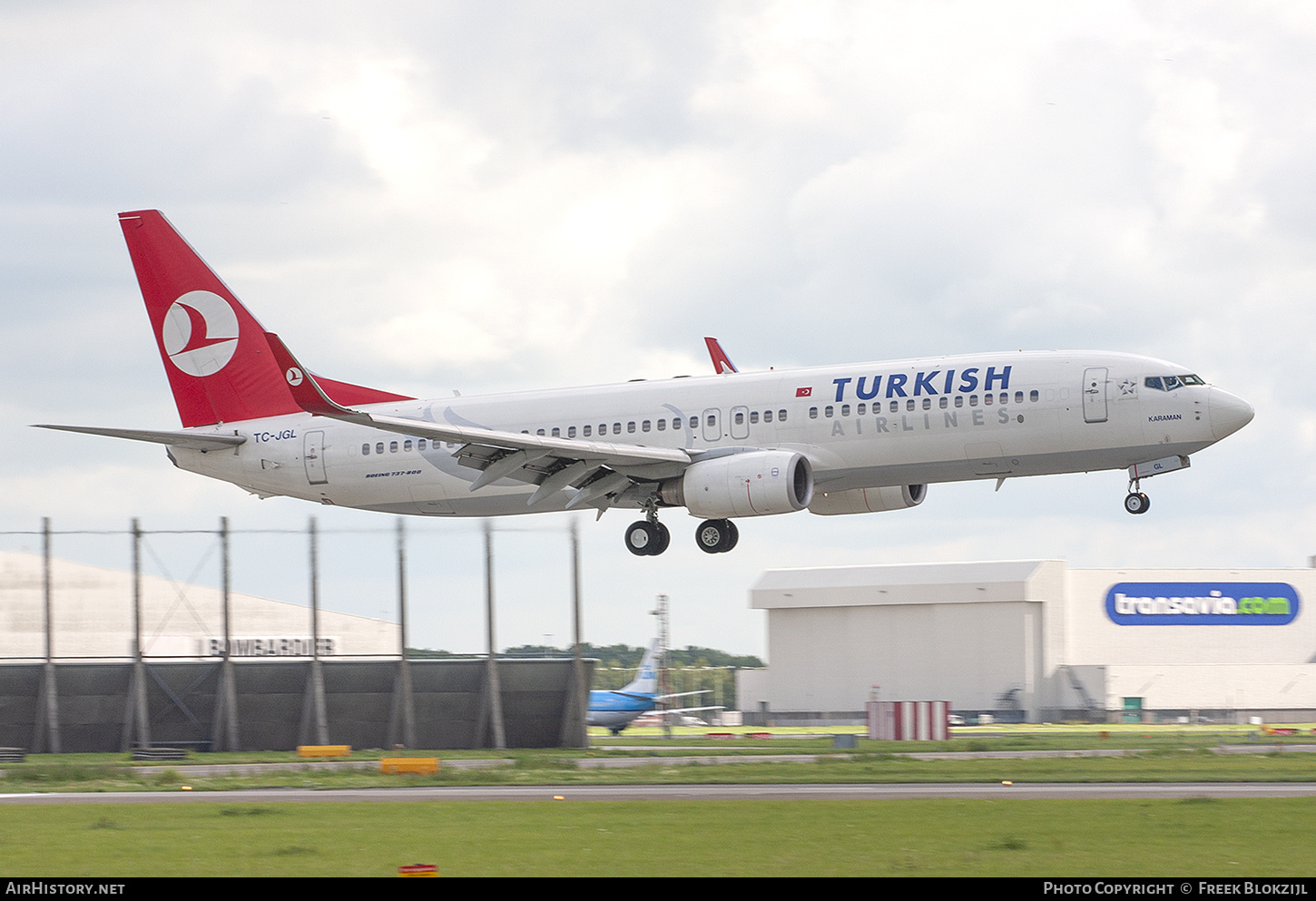 Aircraft Photo of TC-JGL | Boeing 737-8F2 | Turkish Airlines | AirHistory.net #439445