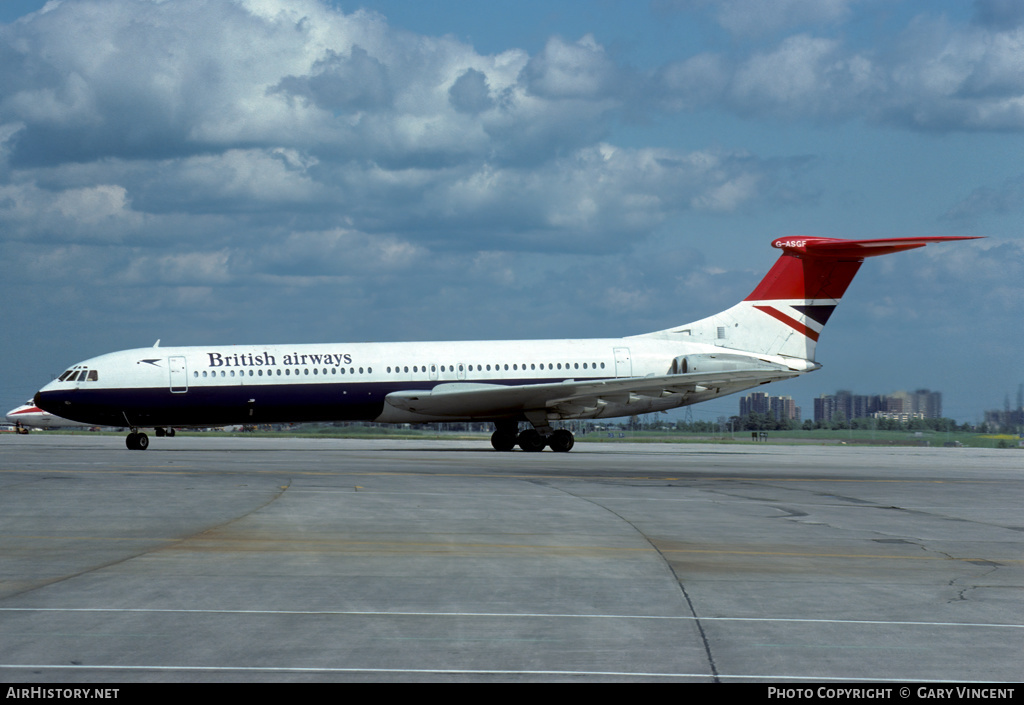 Aircraft Photo of G-ASGF | Vickers Super VC10 Srs1151 | British Airways | AirHistory.net #439447