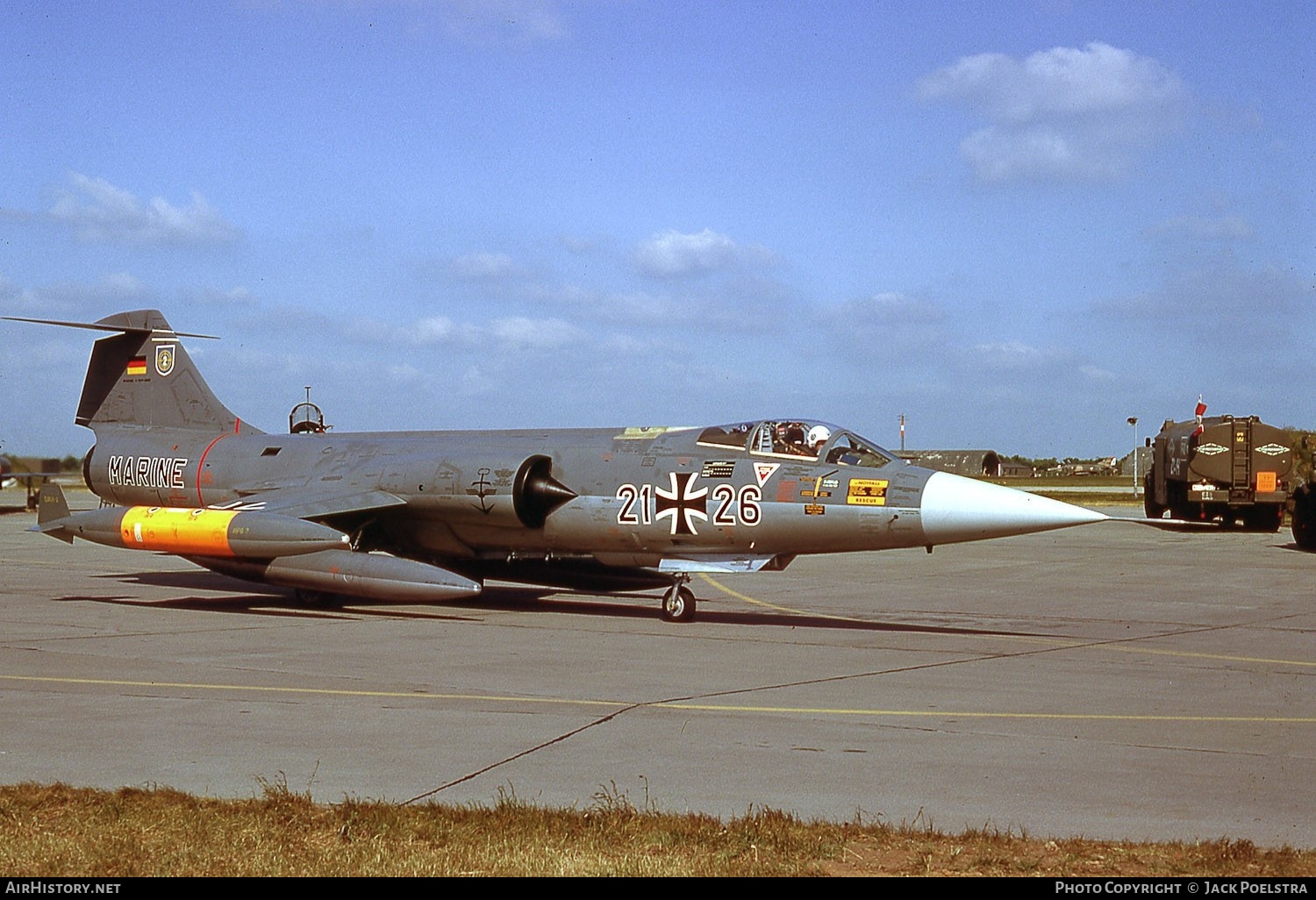 Aircraft Photo of 2126 | Lockheed F-104G Starfighter | Germany - Navy | AirHistory.net #439491