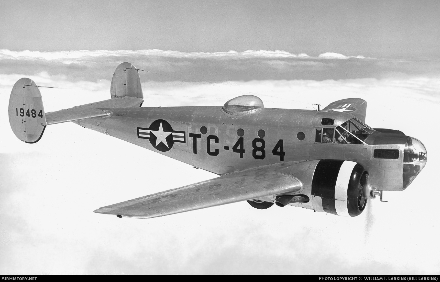 Aircraft Photo of 41-9484 / 19484 | Beech AT-11 Kansan | USA - Air Force | AirHistory.net #439499