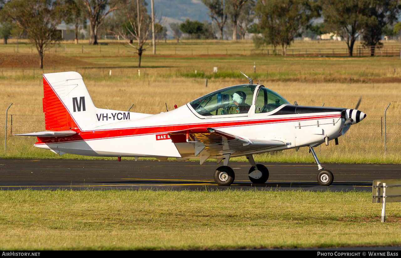 Aircraft Photo of VH-YCM | New Zealand CT-4B Airtrainer | BAE Systems Australia | AirHistory.net #439508