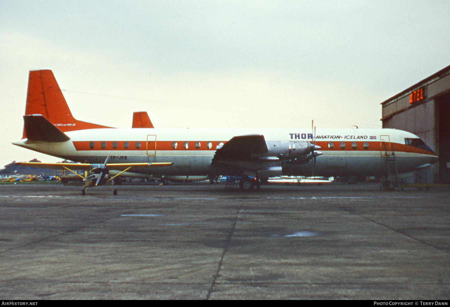 Aircraft Photo of TF-JES | Vickers 952F Vanguard | Thor Air Cargo | AirHistory.net #439529