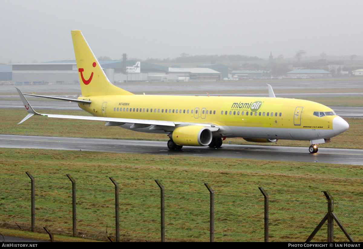 Aircraft Photo of N748MA | Boeing 737-8K5 | Miami Air International | AirHistory.net #439559