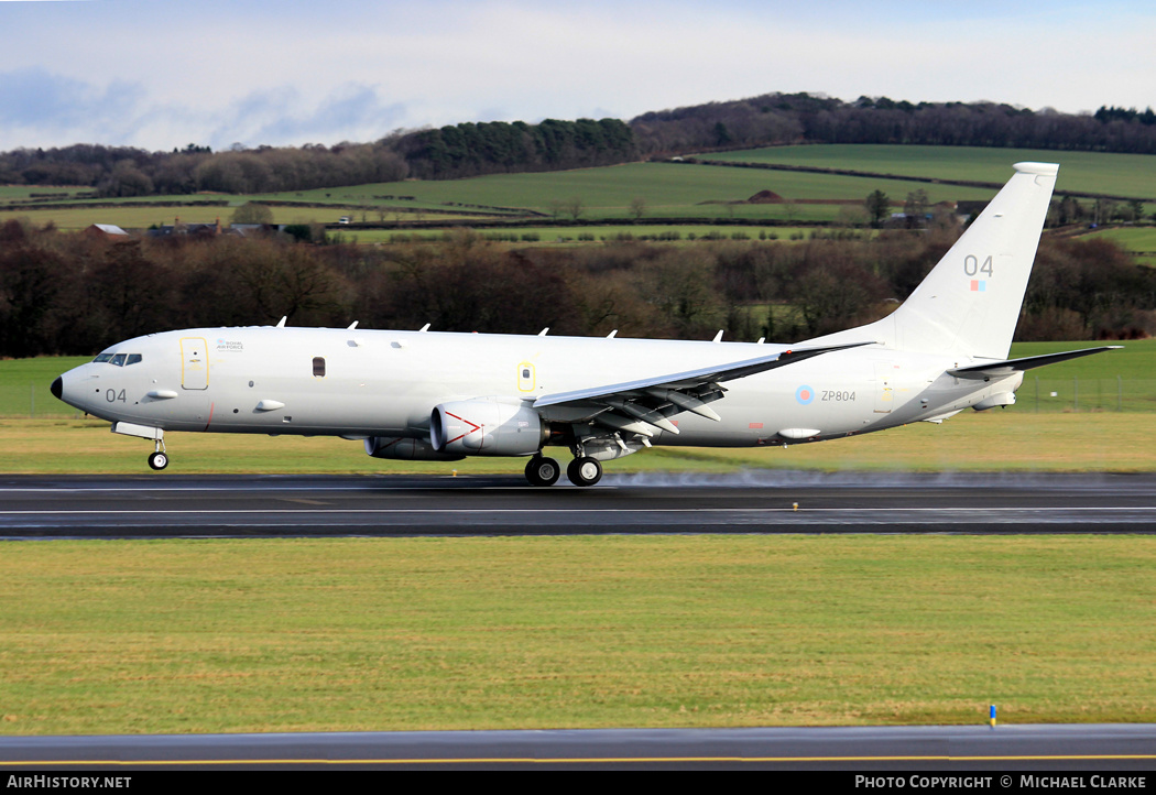 Aircraft Photo of ZP804 | Boeing P-8A Poseidon MRA1 | UK - Air Force | AirHistory.net #439576