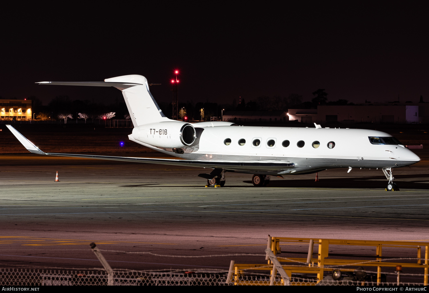 Aircraft Photo of T7-818 | Gulfstream Aerospace G650 (G-VI) | AirHistory.net #439591
