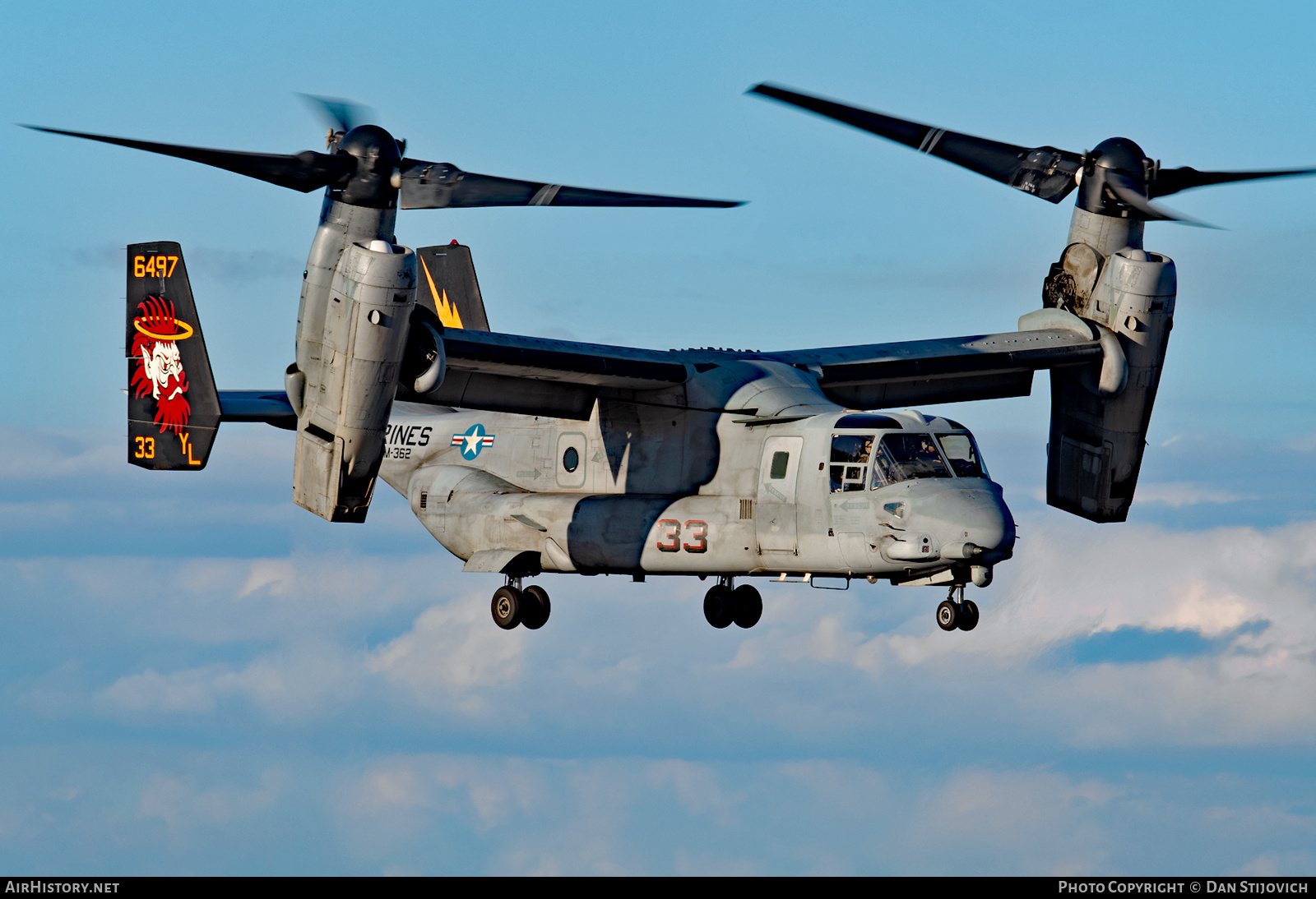 Aircraft Photo of 166497 / 6497 | Bell-Boeing MV-22B Osprey | USA - Marines | AirHistory.net #439594